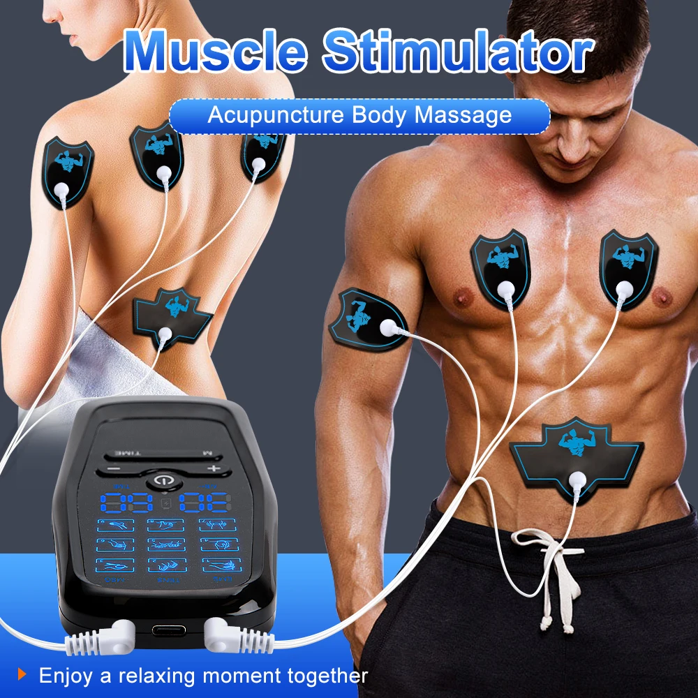 Physiothérapie Tens stimulateur musculaire électrique Ems Acupuncture Massage corporel thérapie numérique minceur Machine électro stimulateur
