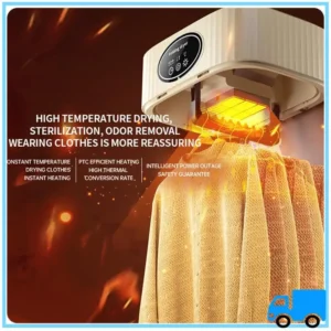 Dernier sèche-linge électrique plié support de séchage intelligent accrocher sèche-linge Machine Portable voyage sèche-linge à Air chaud pour vêtements prise ue