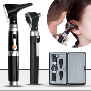 Otoscope - Lunette auriculaire avec lumière, détecteur d'infection auriculaire, parfait pour les soins infirmiers et les étudiants en médecine pour enfants, adultes et animaux de compagnie