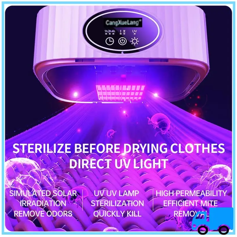 Dernier sèche-linge électrique plié support de séchage intelligent accrocher sèche-linge Machine Portable voyage sèche-linge à Air chaud pour vêtements prise ue – Image 3