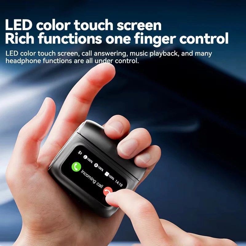 Pour Xiaomi ANC écouteurs sans fil Bluetooth écouteur écran tactile airpods contrôle actif réduction du bruit dans l'oreille casque – Image 2